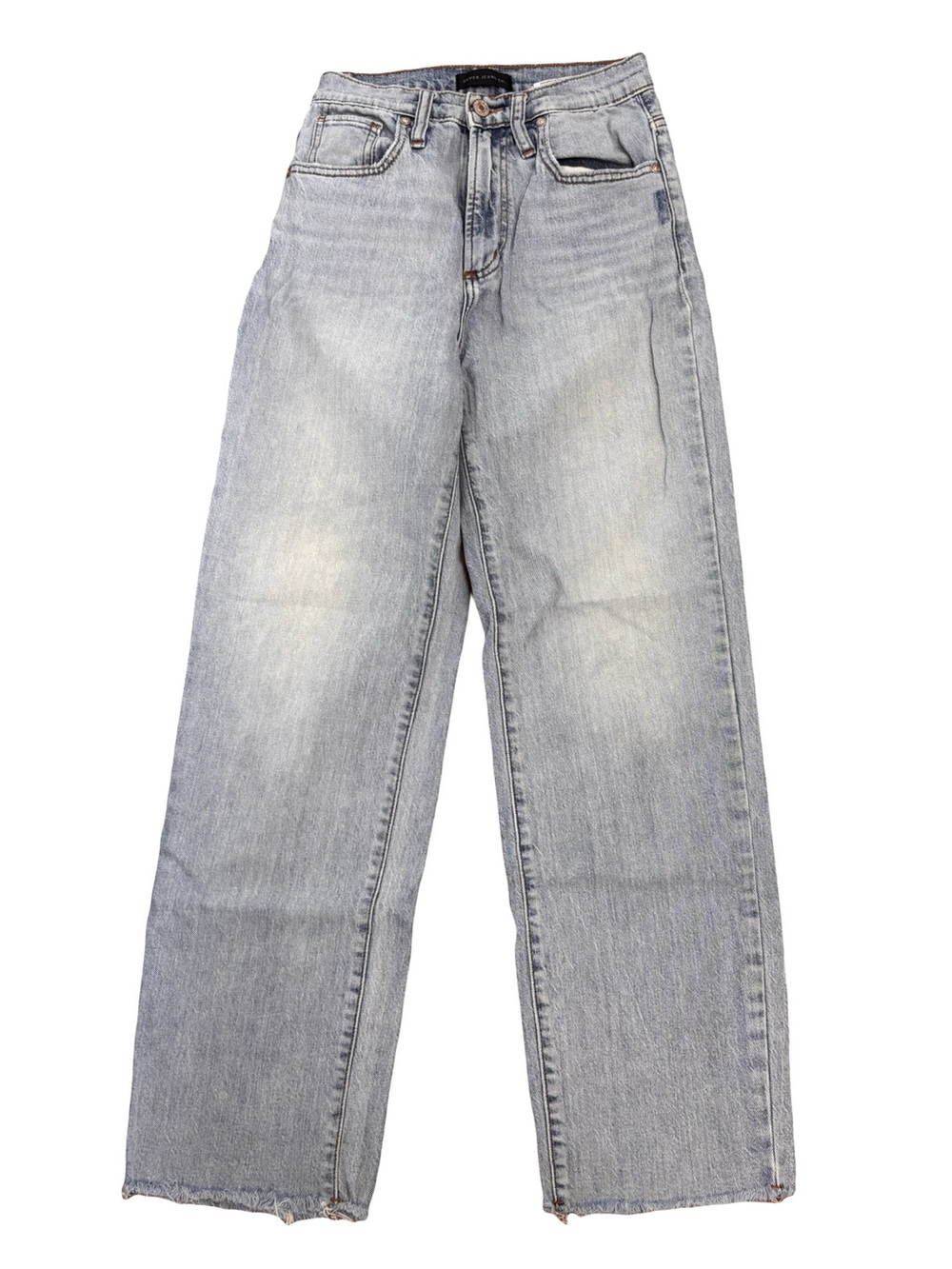 Silver Jeans Light Wash Wide-Leg Jeans